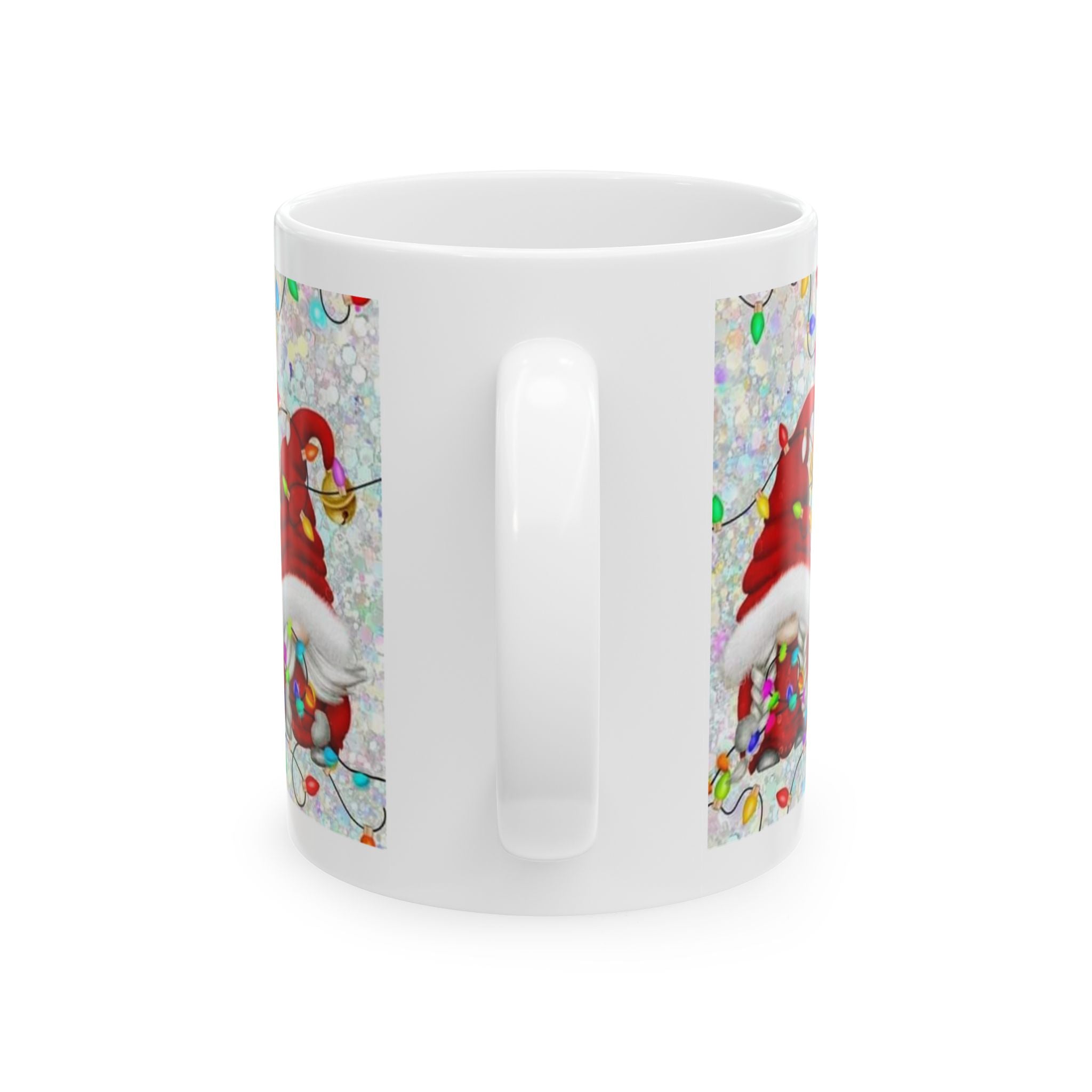Christmas Lights Mug — "My Favorite Color Is Christmas Lights" Holiday Coffee Cup (11oz/15oz)
