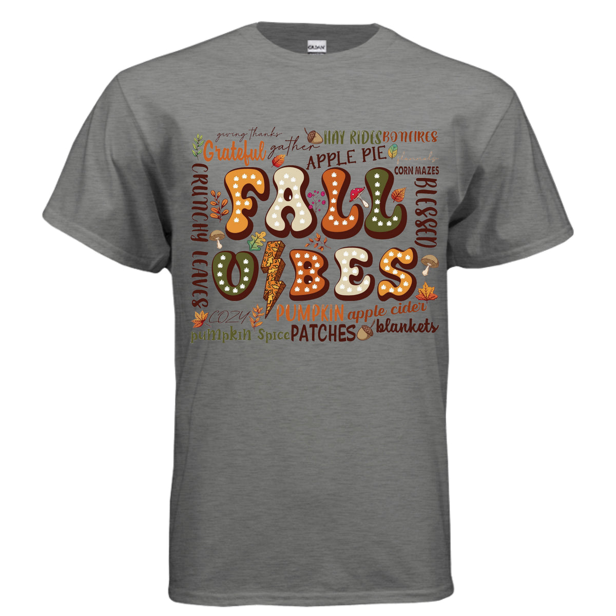 GRAPHITE HEATHER - FRONT