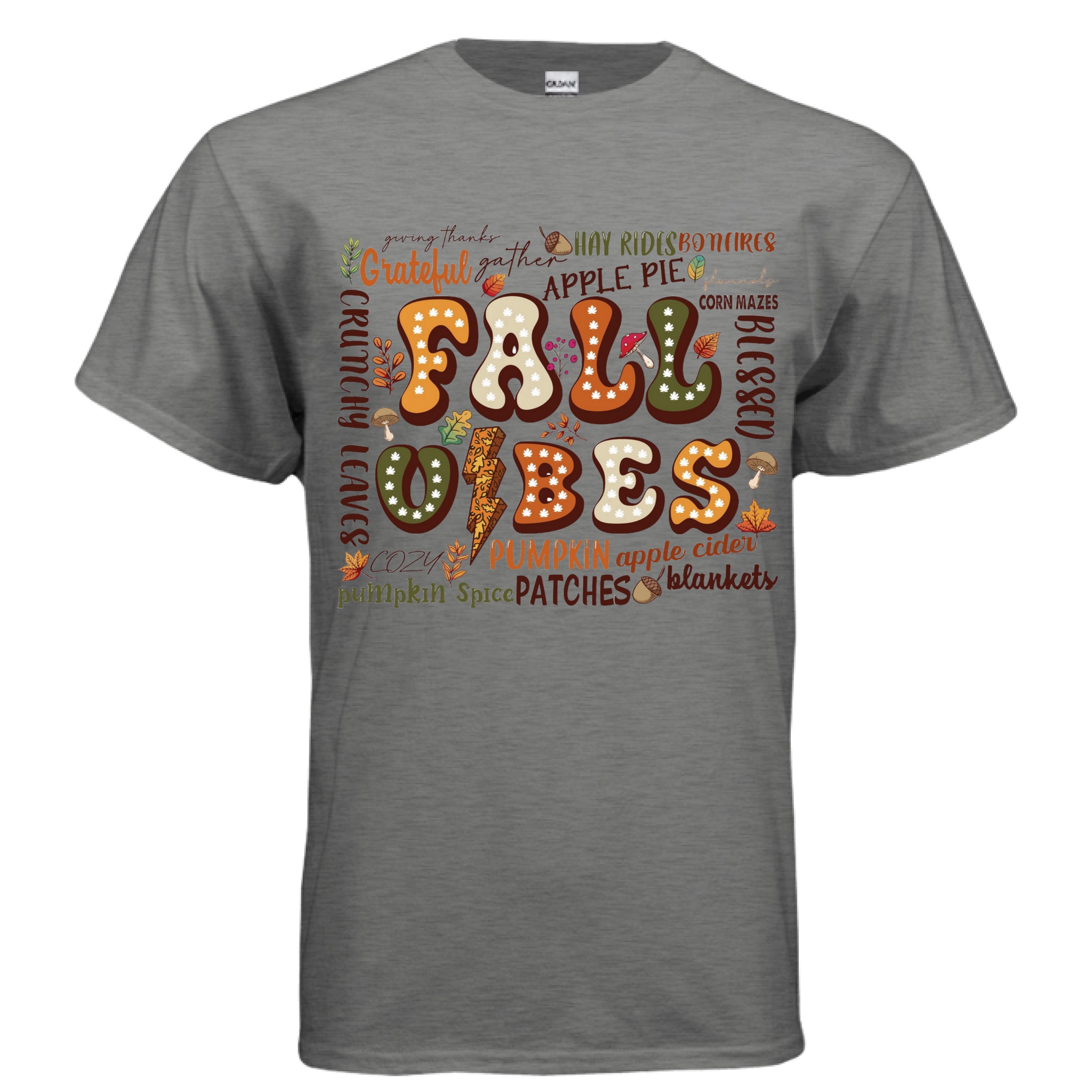 GRAPHITE HEATHER - FRONT