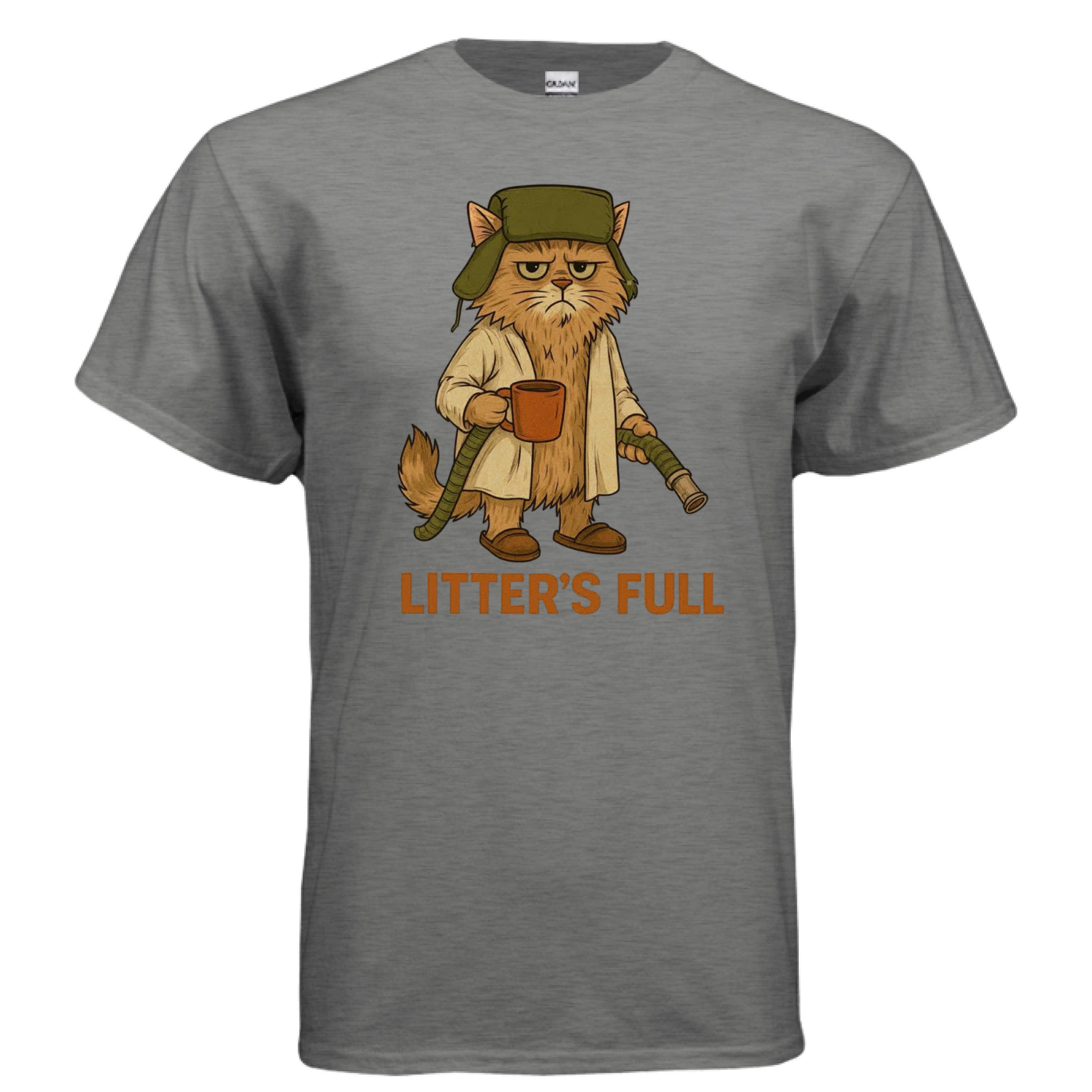 GRAPHITE HEATHER - FRONT